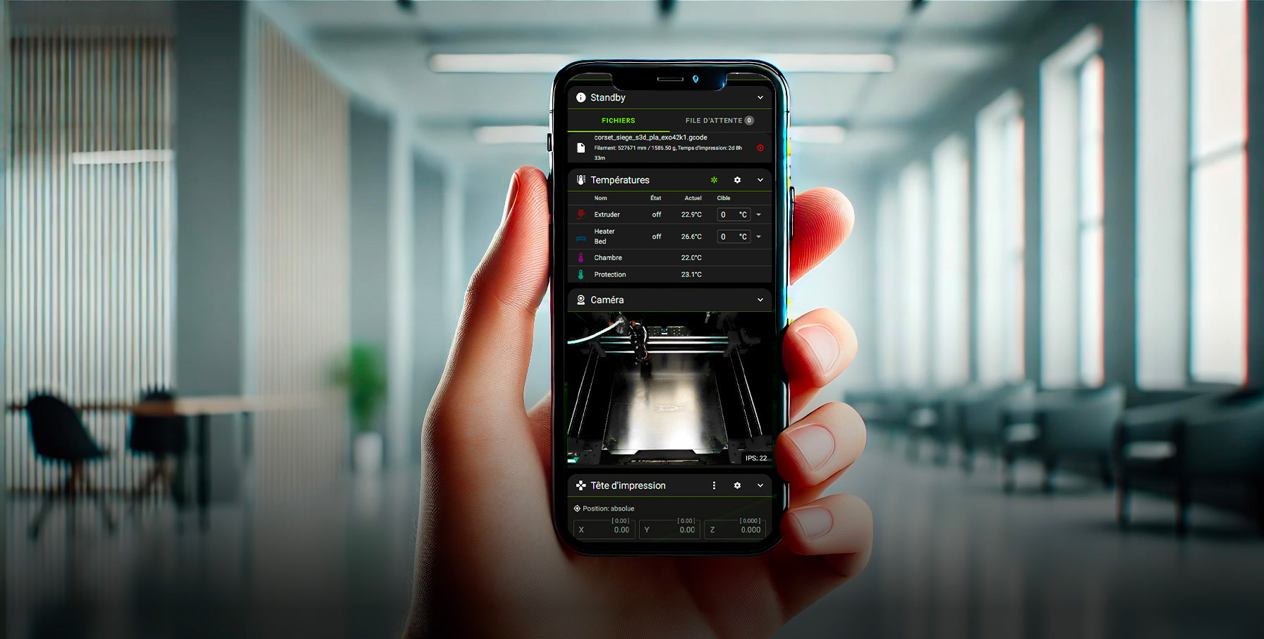 Accès mobile et transfert de fichiers
